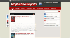 Desktop Screenshot of graphicnovelreporter.com
